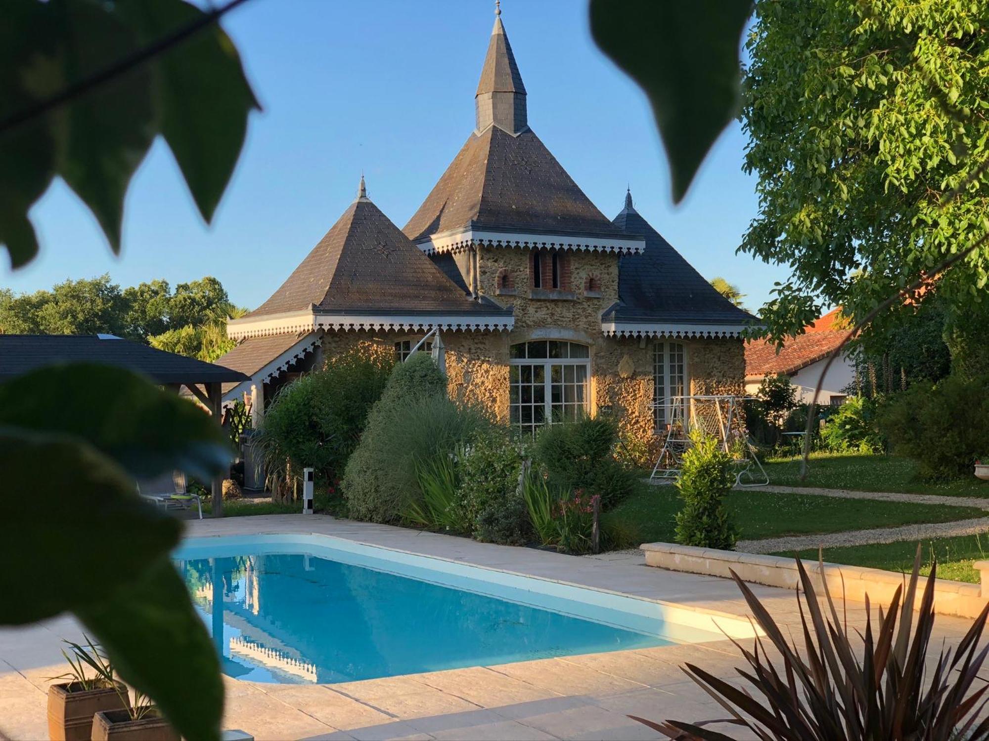 Maison D'Hotes Lassaubatju Hontanx Екстер'єр фото